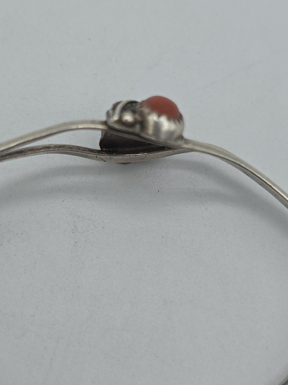 VTG Sterling Silver Cuff Bracelet Southwestern Style Size 5.25" 9g READ - Picture 9 of 15